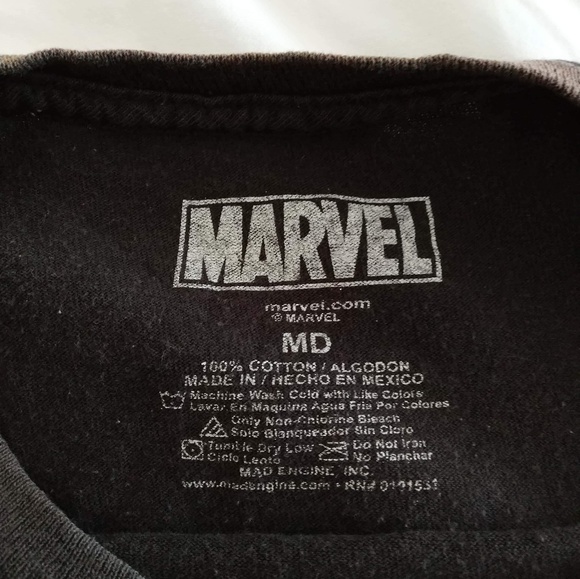 Marvel Heroes and Villains T-Shirt Boys Medium - Picture 6 of 6